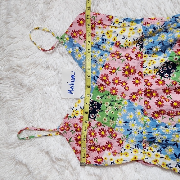 Samantha Floral Collage Dress - Picture 13 of 16